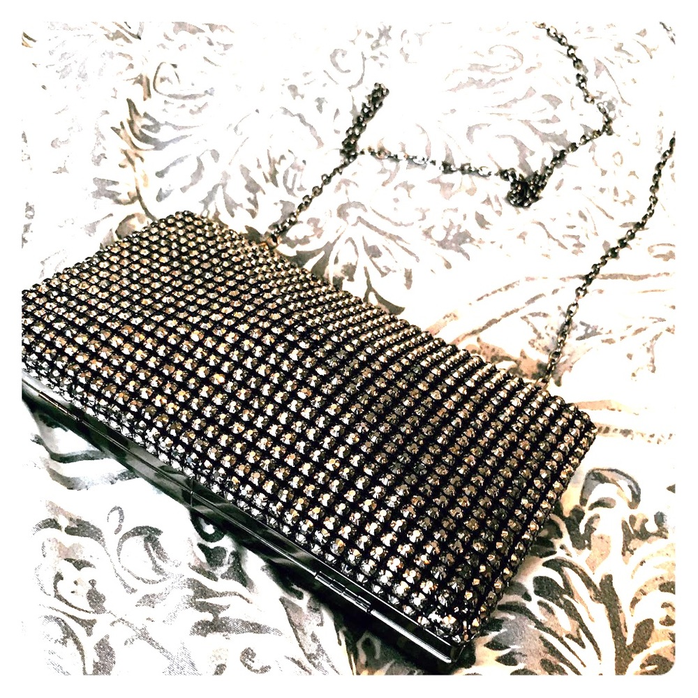 Black & Silver Studded Purse